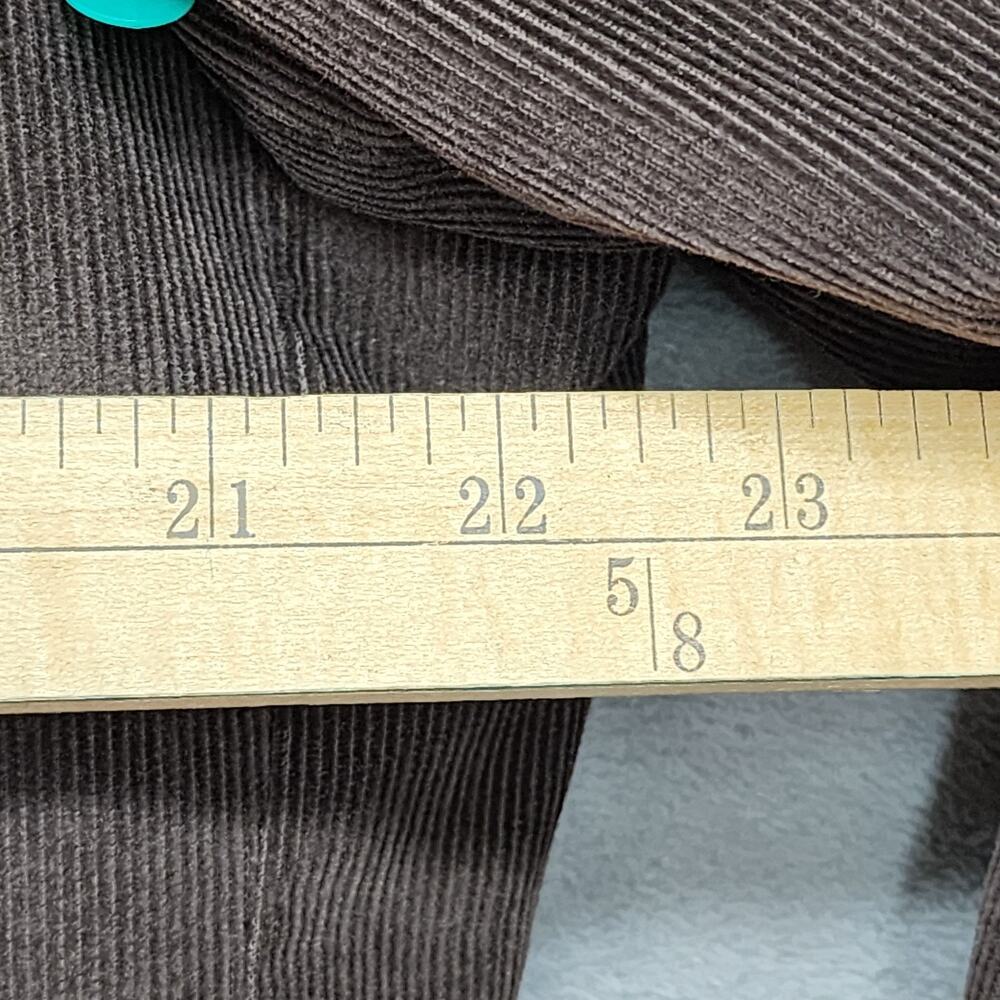 Tasso Elba Brown Corduroy Sport Coat Mens L 42-44 3 Button Blazer Suit Jacket - Picture 11 of 13